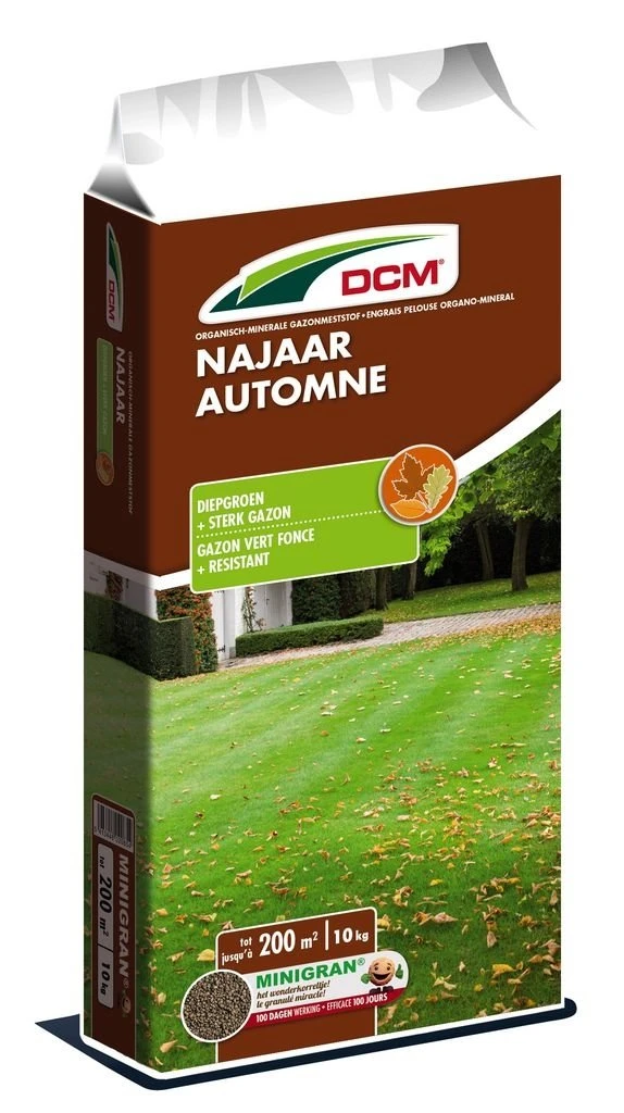 DCM Gazonmeststof Najaar (MG) (10 Kg) 3 DCM Gazonmeststof Najaar (MG) (10 Kg)