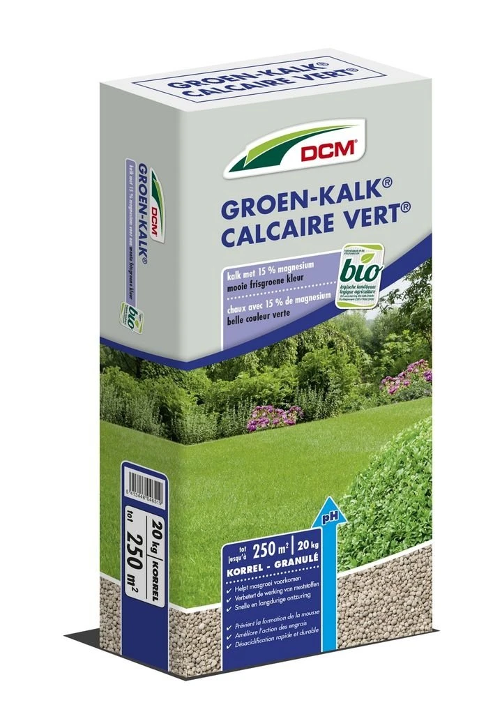 DCM Groen-kalk (K) (20 Kg) 3 DCM Groen-kalk (K) (20 Kg)