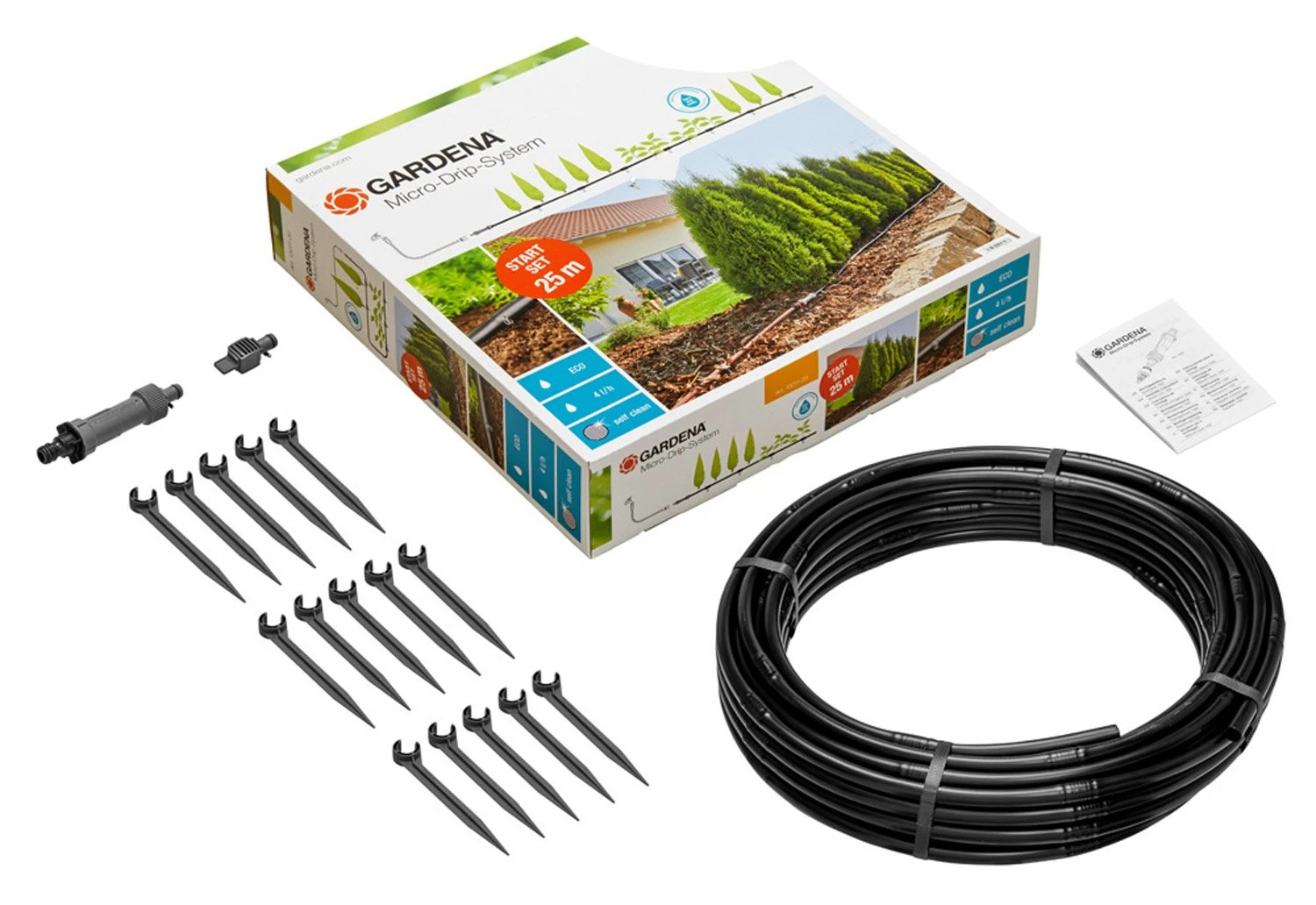 GARDENA Startset Micro-Drip-System 25m 4 GARDENA Startset Micro-Drip-System 25m - Afbeelding 2