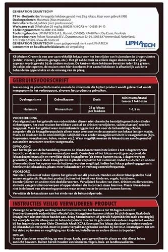 KB Muizen Lokdoos Granen 'Generation Grain'Tech' 2 Stuks 4 KB Muizen Lokdoos Granen 'Generation Grain'Tech' 2 Stuks - Afbeelding 2