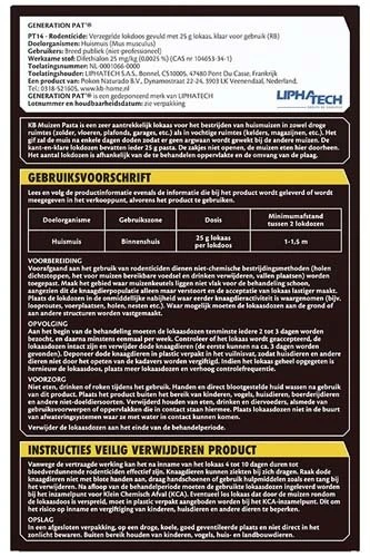 KB Muizen Lokdoos Pasta 'Generation Pat' 2 Stuks 4 KB Muizen Lokdoos Pasta 'Generation Pat' 2 Stuks - Afbeelding 2