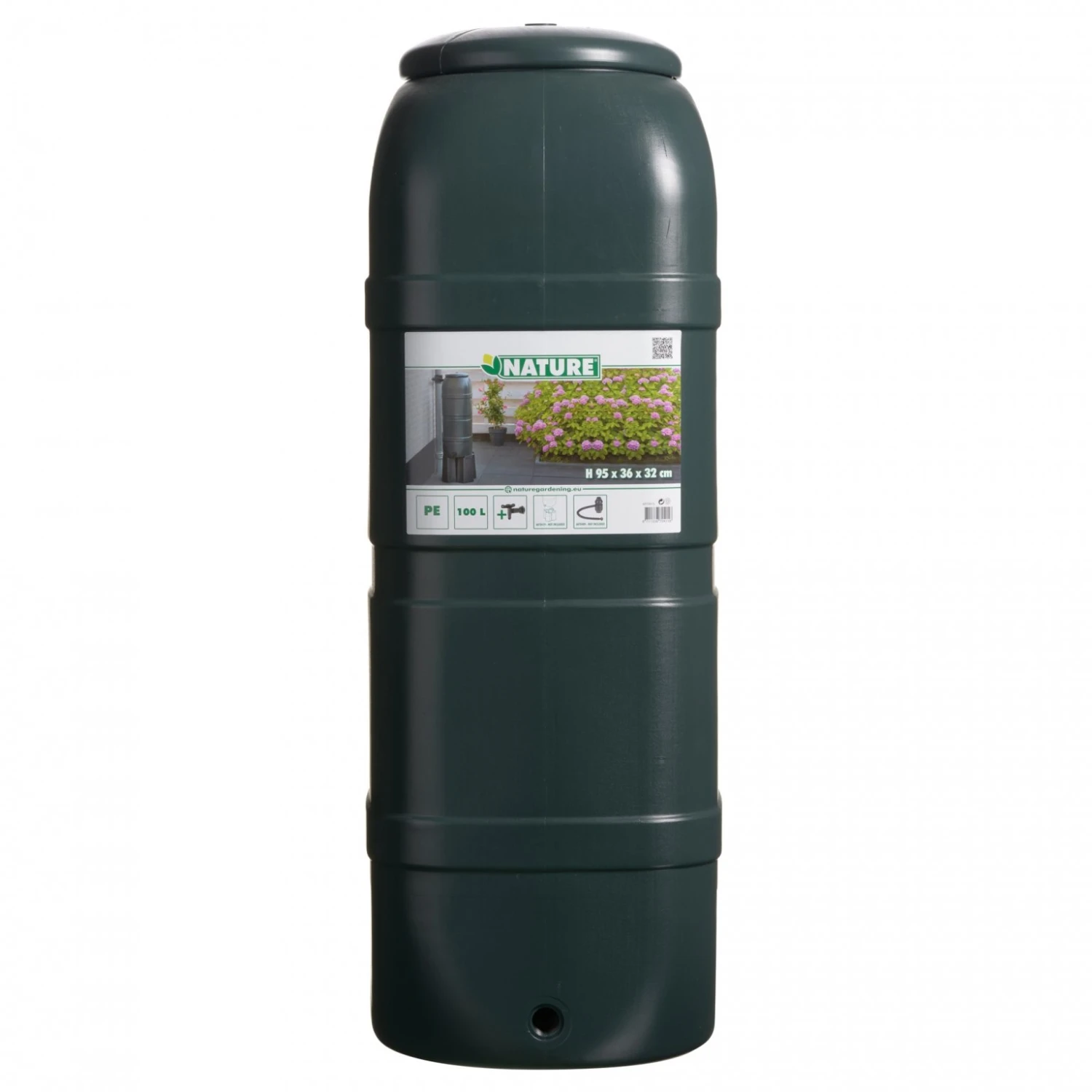 Nature Slimline' Regenton Groen - 100L 5 Nature Slimline' Regenton Groen - 100L - Afbeelding 3