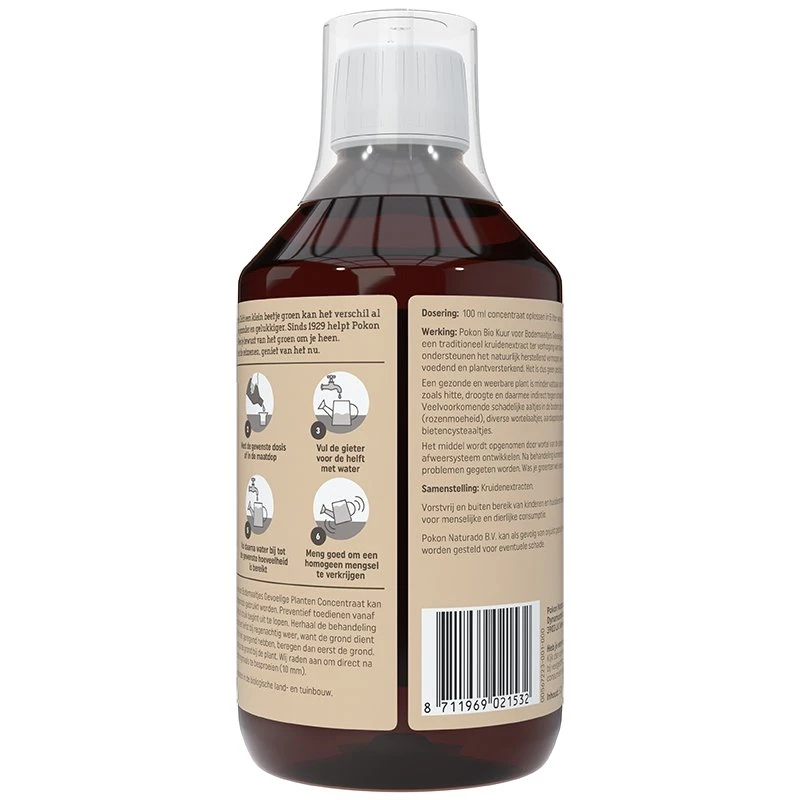Pokon Bio Plantkuur Bodemaaltjes Gevoelige Planten Concentraat 500ml 5 Pokon Bio Plantkuur Bodemaaltjes Gevoelige Planten Concentraat 500ml - Afbeelding 3