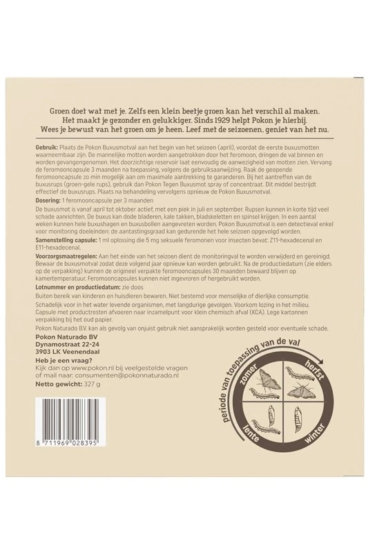 Pokon Buxusmotval 4 Pokon Buxusmotval - Afbeelding 2