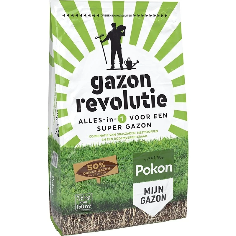 Pokon Gazon Revolutie 7,5kg 4 Pokon Gazon Revolutie 7,5kg - Afbeelding 2